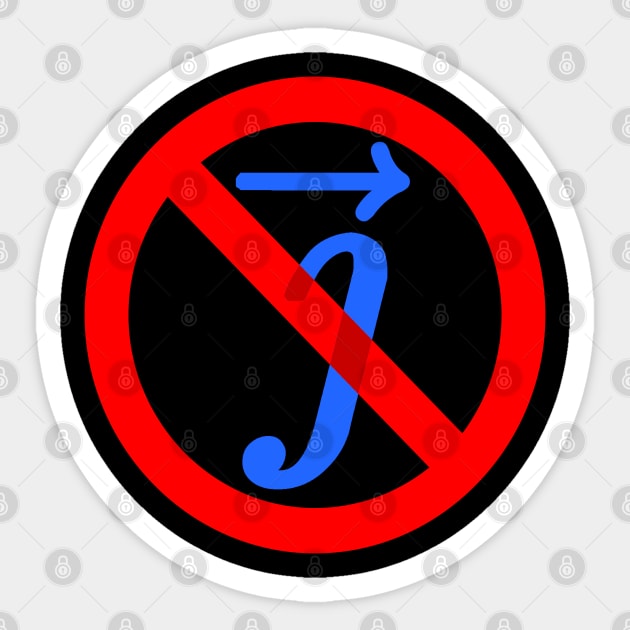 No Jerks Sticker by codeWhisperer